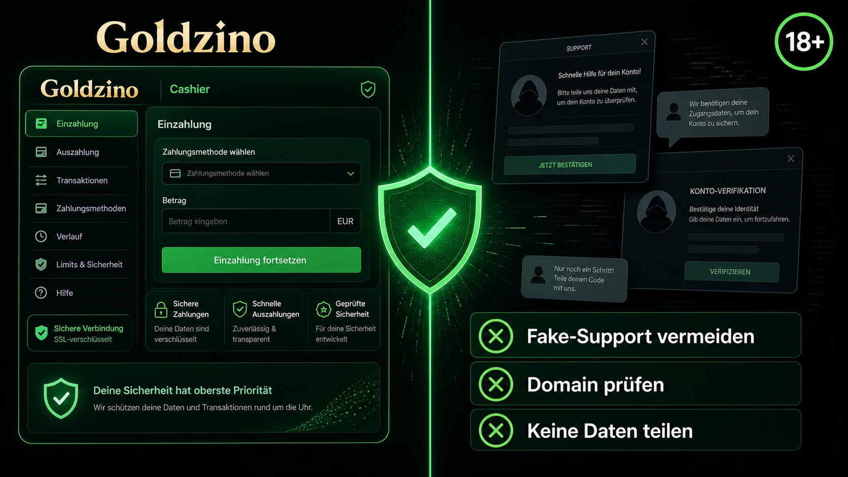 Fake-Support und Zahlungsbetrug vermeiden