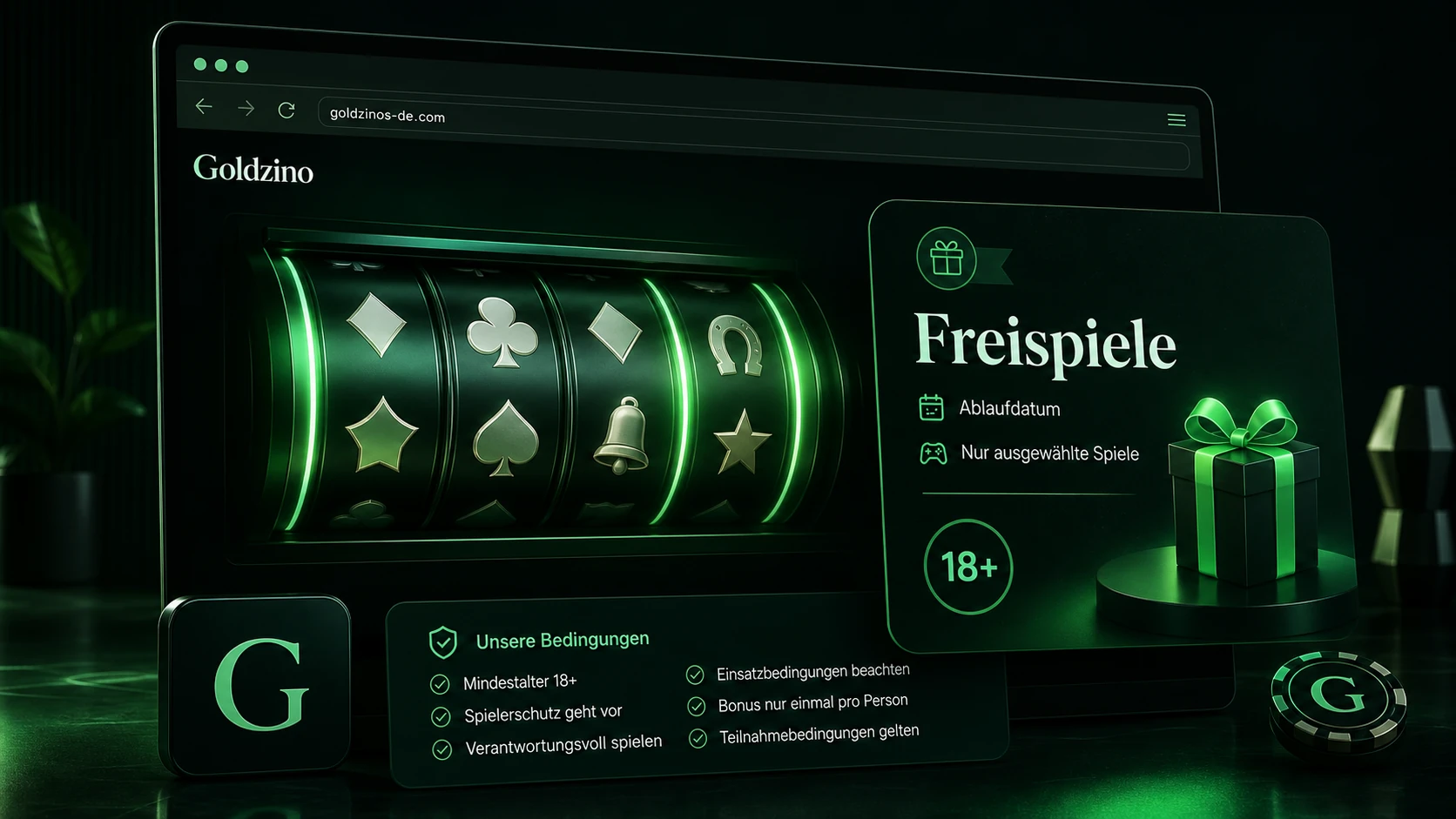 Goldzino Free Spins und Freispiele
