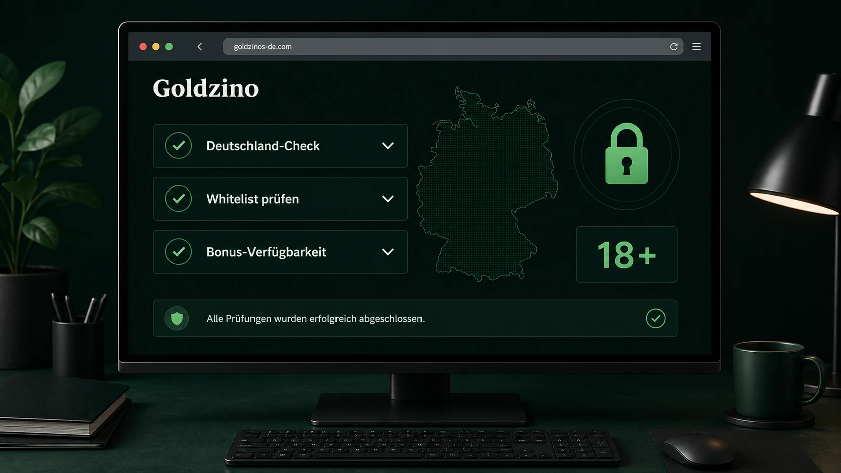 Deutschland-Check: GGL Whitelist und Bonus-Verfügbarkeit