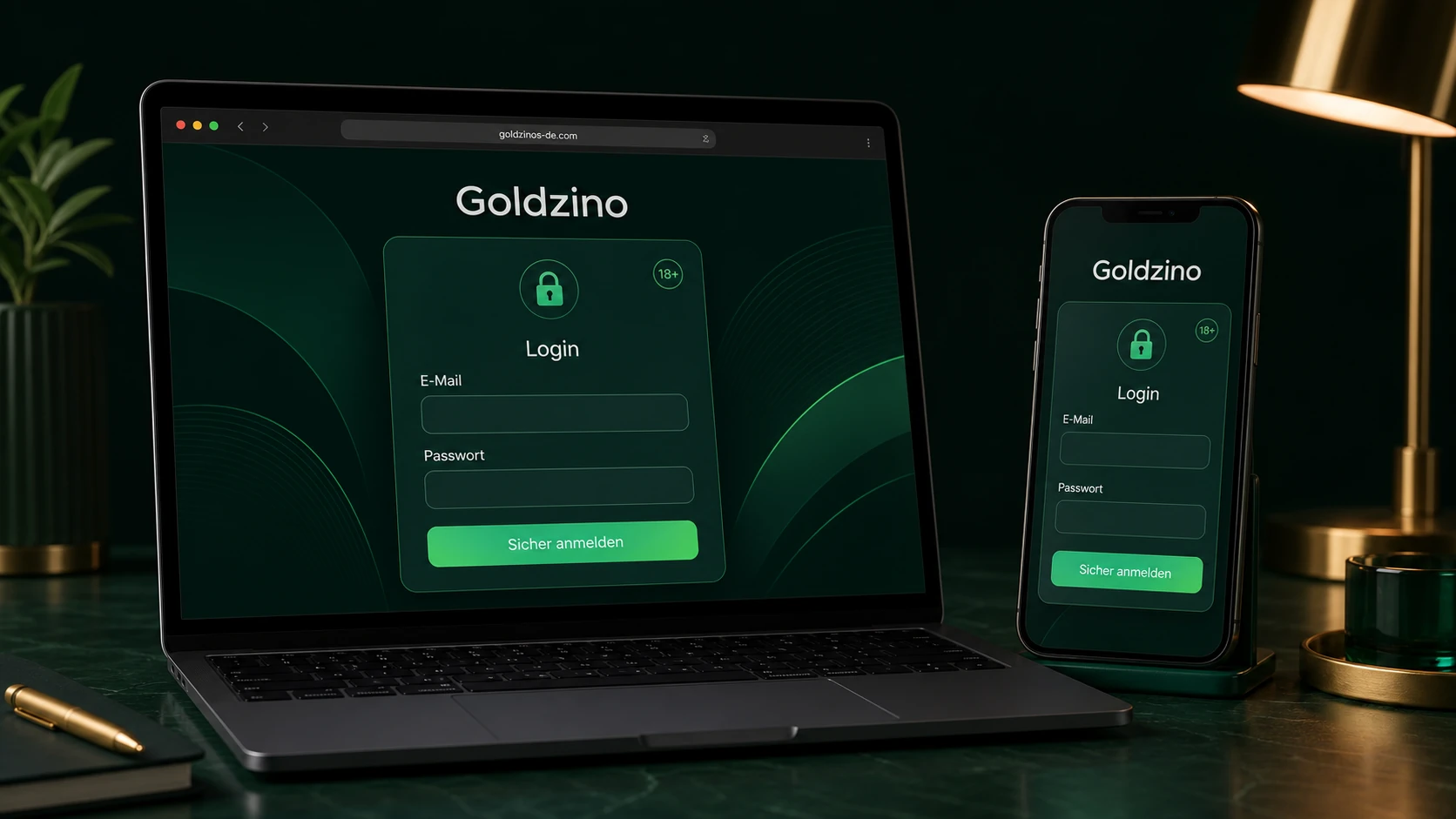Was bedeutet Goldzino Login