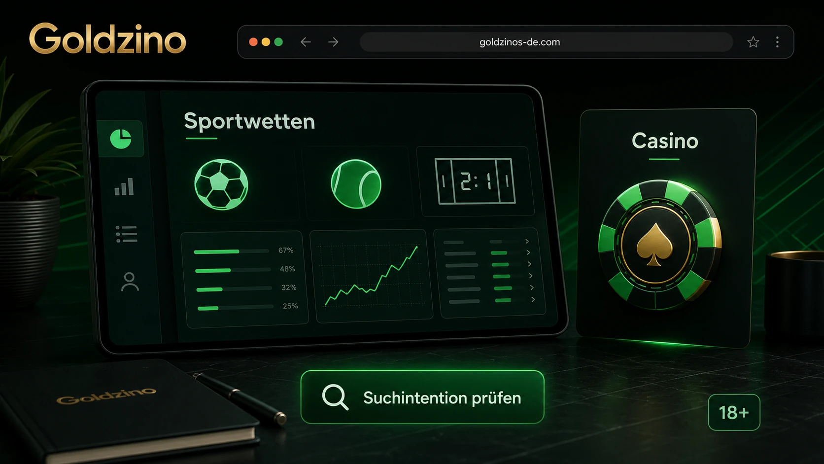 Goldzino Sport und Sports Betting: Suchintention richtig einordnen
